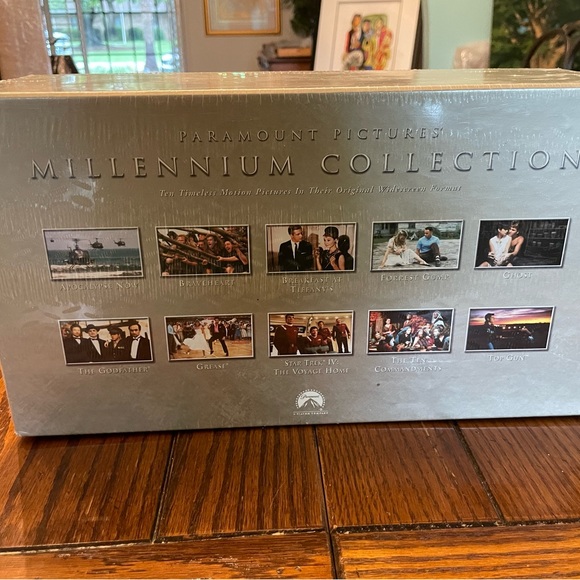 Paramount Pictures Millennium 10 Movie VHS Collection - Limited Edition NIB - Picture 2 of 2